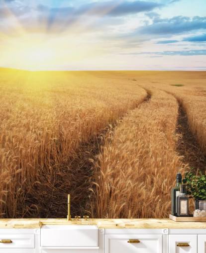 Papel de parede Meadow of Wheat