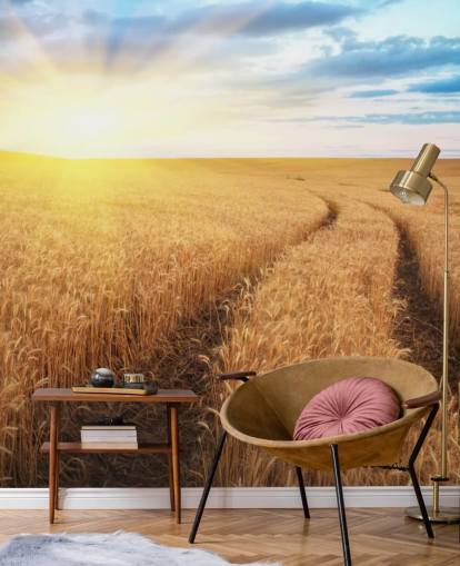 Papel de parede Meadow of Wheat