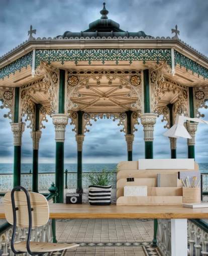 papel de parede brighton seaside