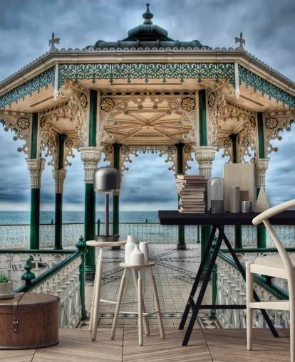 brighton seaside tapet