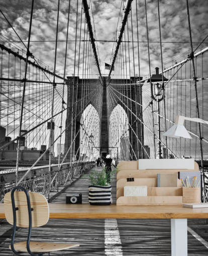 Papel de parede da ponte do Brooklyn Papel de parede da ponte do Brooklyn