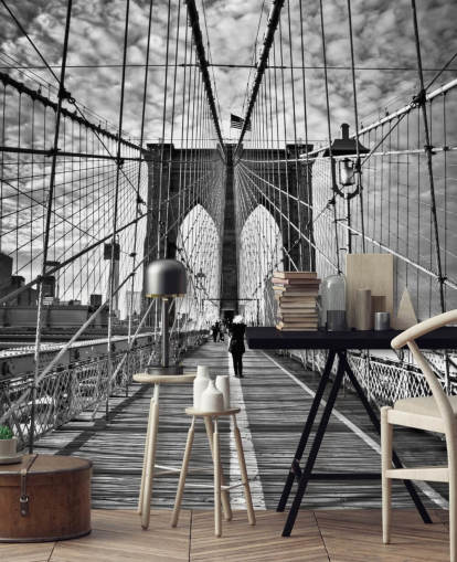 Brooklyn Bridge Bakgrund