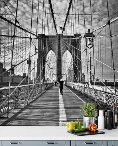 Carta da parati del ponte di Brooklyn