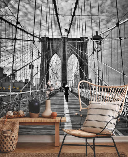 Papel de parede da ponte do Brooklyn Papel de parede da ponte do Brooklyn