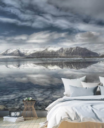 Frosty Lake Islannissa Taustakuva