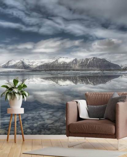 Fondo de pantalla de Frosty Lake en Islandia Fondo de pantalla de Frosty Lake en Islandia