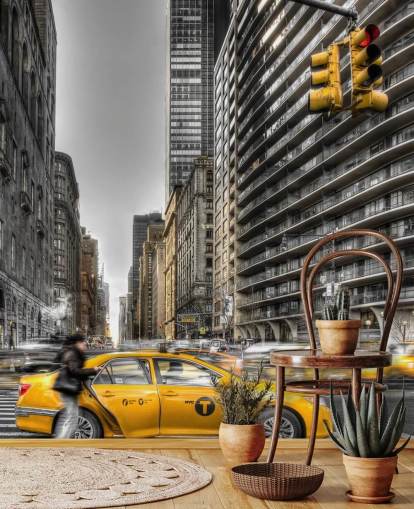 New York Mural Wallpaper