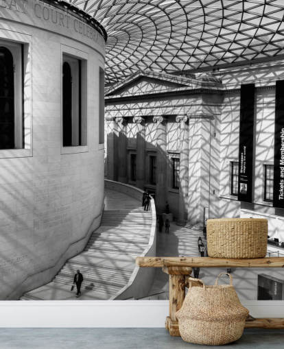 papier peint photo noir et blanc British Museum papier peint photo noir et blanc British Museum