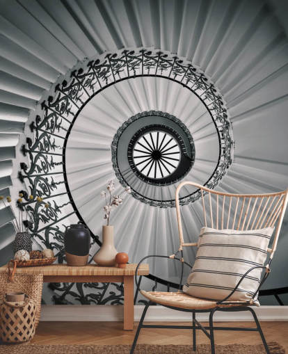 black and white curved stair case wallpaper black and white curved stair case wallpaper