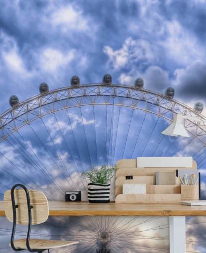 Top of the London Eye Wall Mural