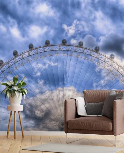 Oben auf dem Londoner Auge Fototapete