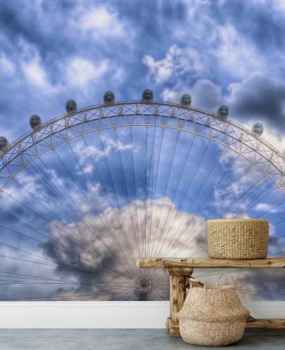 Top of the London Eye Wall Mural