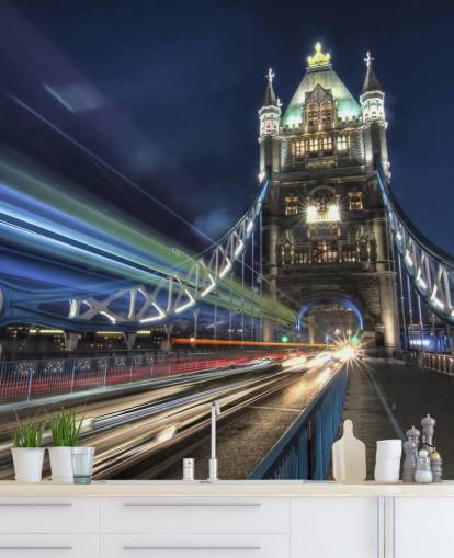 Tower Bridge Verkehr Fototapete