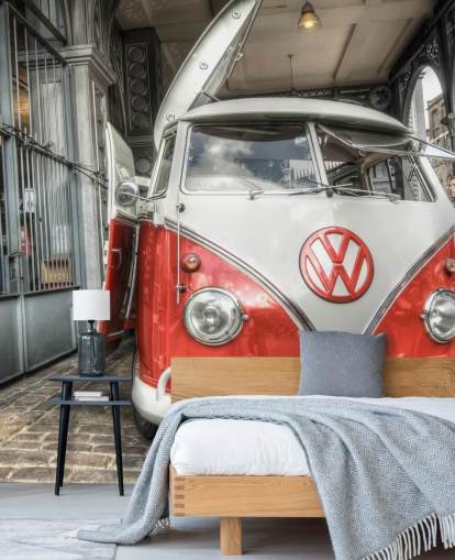 Red VW Caravan Wallpaper Red VW Caravan Wallpaper