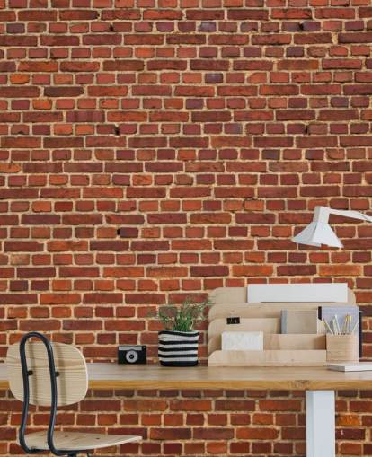 Gammal röd tegelvägg Bakgrund