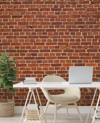 Old Red Brick Wall Wallpaper