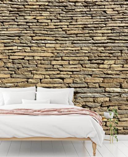 Natural Stone Bricks Wallpaper Natural Stone Bricks Wallpaper