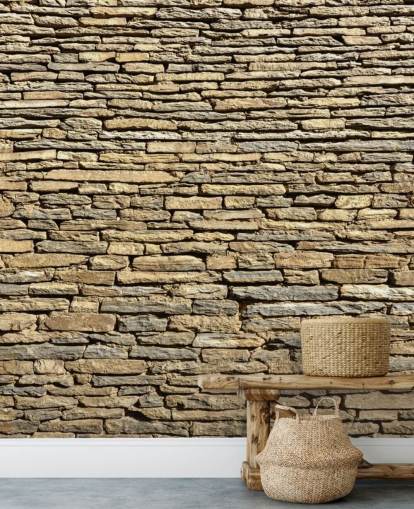 Natural Stone Bricks Wallpaper Natural Stone Bricks Wallpaper