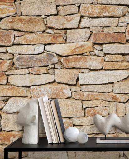 light brown stone wallpaper mural called Natural Stone for living rooms and cellars light brown stone wallpaper mural called Natural Stone for living rooms and cellars