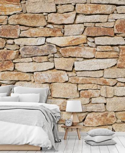 light brown stone wallpaper mural called Natural Stone for living rooms and cellars light brown stone wallpaper mural called Natural Stone for living rooms and cellars