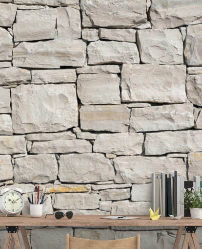 Carta da parati Grey Stone