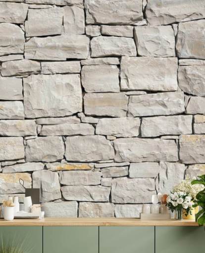 Papel de parede Grey Stone