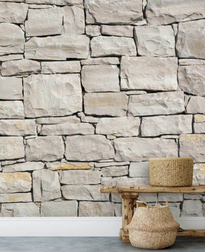 Papier Peint Grey Stone Papier Peint Grey Stone