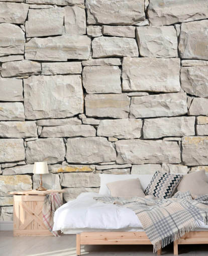 Papel de parede Grey Stone