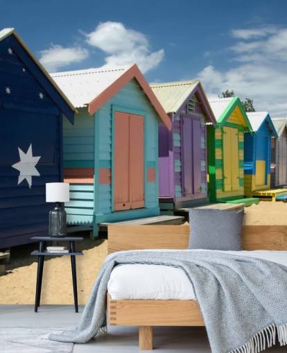 Fond d'écran coloré Beach Hut