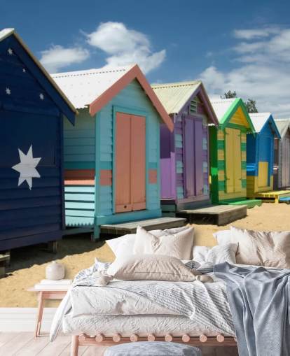 Fond d'écran coloré Beach Hut