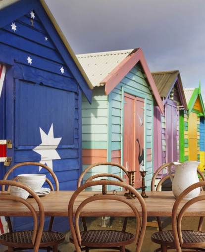 Australien Strandhütte Tapete