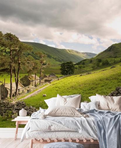 Lakeland Valley Farm, Fields en droge stenen muurschildering