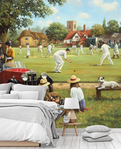 cricket match painting wallpaper cricket match painting wallpaper