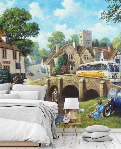 Pastime at the River Care Home Wallpaper