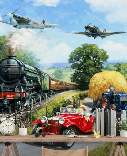 fondo de pantalla de tren