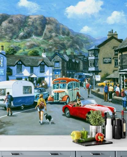 lake district town in the past wallpaper lake district town in the past wallpaper