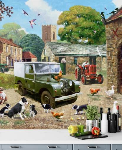 fondos de escritorio old farm