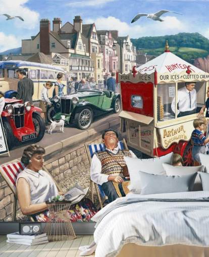 senaste dagarna vid havet tapet