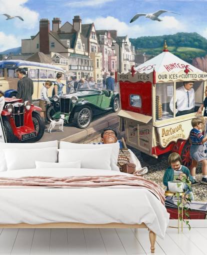 past days at the seaside wallpaper