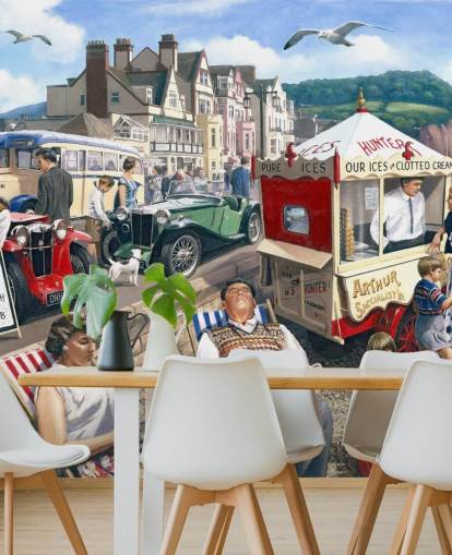 viime päivinä merenrannalla tapetti