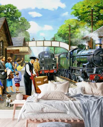 old train station in the past wallpaper old train station in the past wallpaper