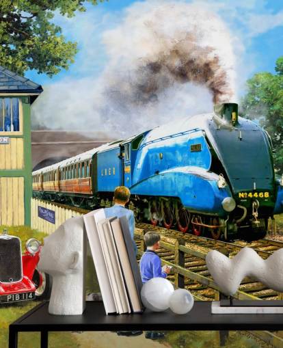 old speed train on track wallpaper old speed train on track wallpaper