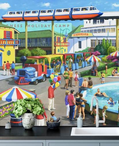 Holiday Camp Memories Residential Home Wallpaper