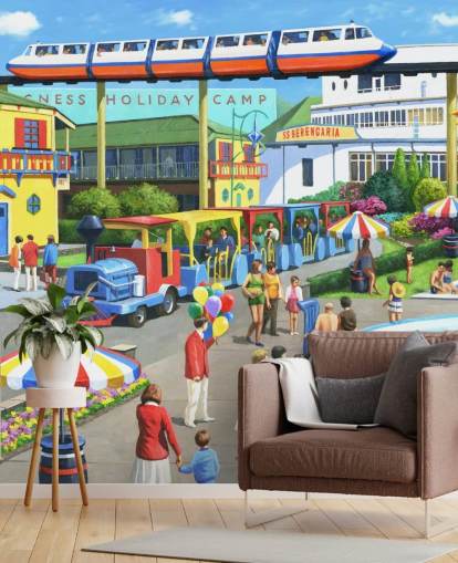Holiday Camp Memories Residential Home Wallpaper