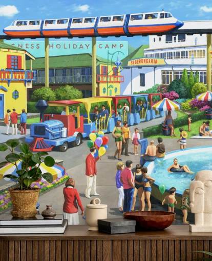 Holiday Camp Memories Residential Home Wallpaper