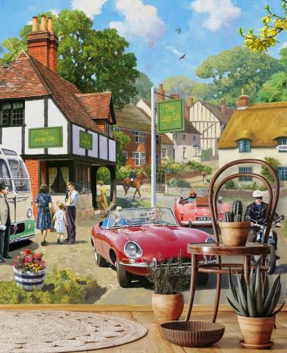 Roadside Refreshment Carehome Wallpaper