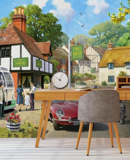 Roadside Refreshment Carehome Wallpaper