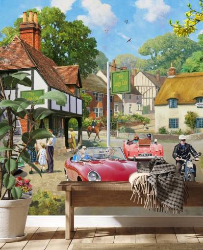 Roadside Refreshment Carehome Wallpaper