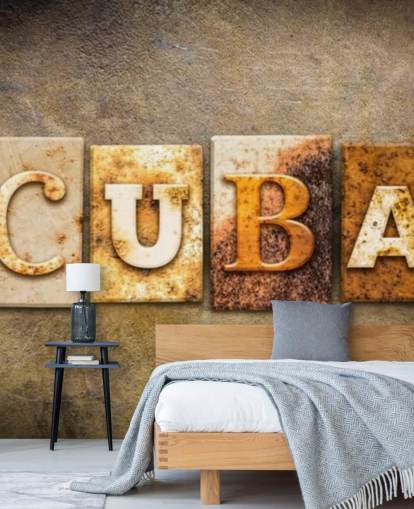 Rusty Cuba Sign Wallpaper Rusty Cuba Sign Wallpaper
