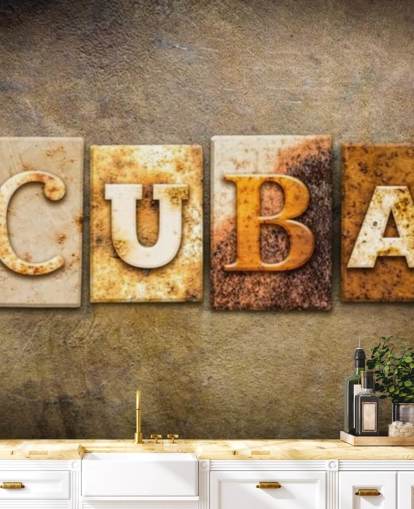 Rusty Cuba Sign Wallpaper Rusty Cuba Sign Wallpaper